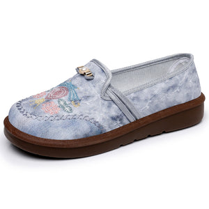 CottageEase Embroidered Slip-Ons, product view 6