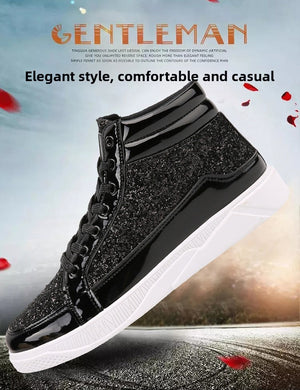 UrbanBoot Sneaker Boots in Metallic Finish, product view 11
