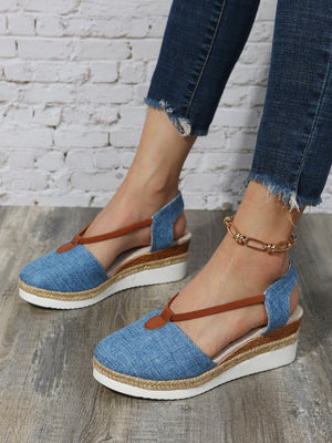 Ropeline Vintage Hemp Open-Back Sandals, product view 3