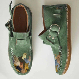 WhiskerTrail Printed Ankle Boots, product view 6