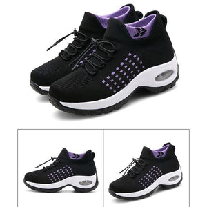 FeatherKnit Wedge Sneakers, product view 9