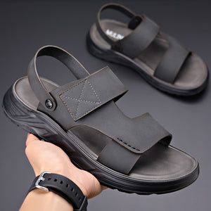 Shorecruise Leather Beach Sandals, product view 2