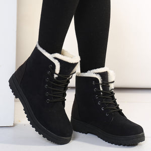 Snowtrek Waterproof Suede Winter Boots, product view 6