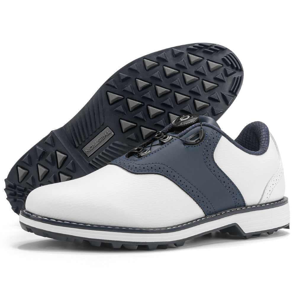 GreenStride Breathable Rotating Buckle Golf Shoes
