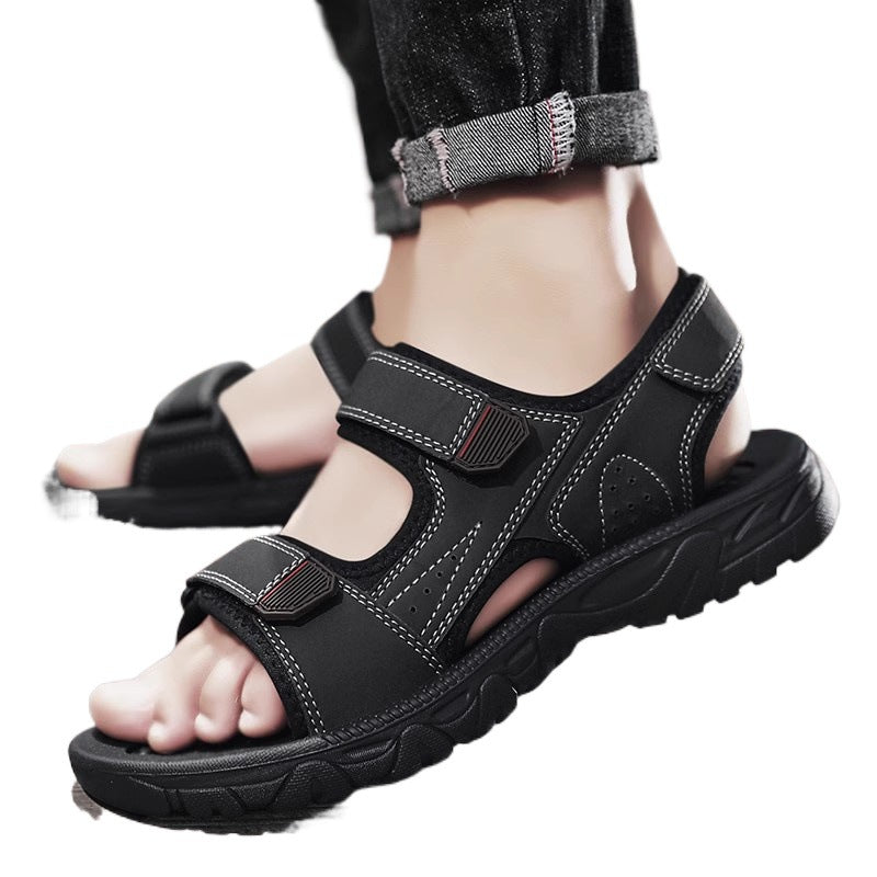 Suedecrest Elevated Beach Sandals, product view 1