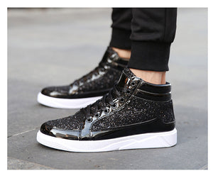 UrbanBoot Sneaker Boots in Metallic Finish, product view 13