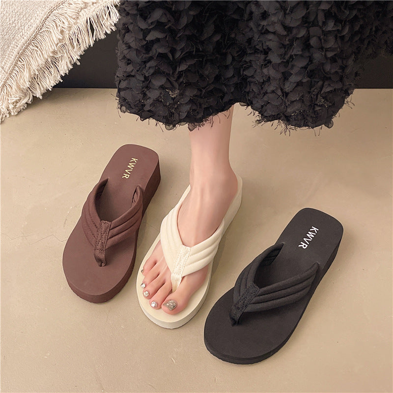 DuneStep Anti-Slip Textured Wedge Sandals, product view 2
