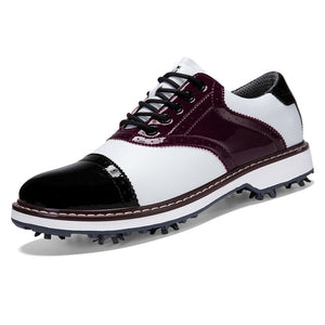 Fairwayspike Genuine Leather Golf Shoes, product view 1