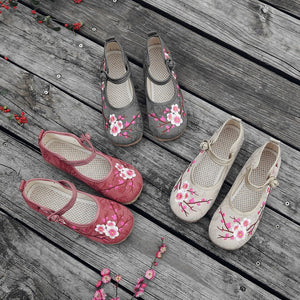 LotusPath Embroidered Cloth Shoes, product view 7