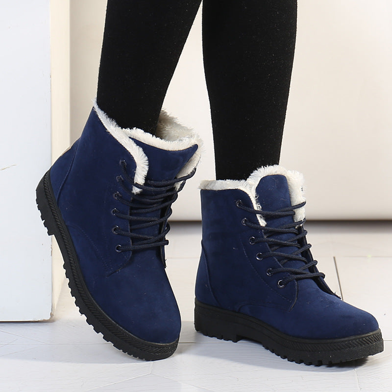Snowtrek Waterproof Suede Winter Boots, product view 2