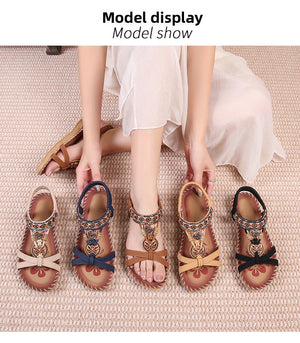 SunMosaic Beaded Flat Sandals, product view 8