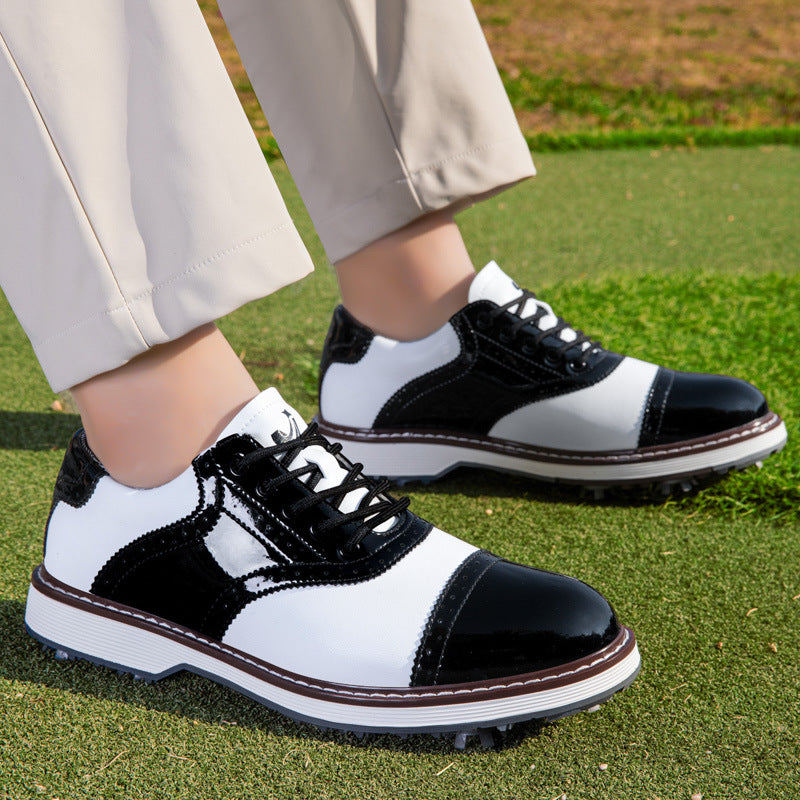 Fairwayspike Genuine Leather Golf Shoes, product view 2