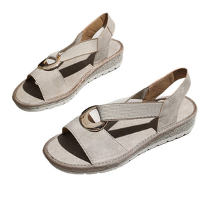 Wedgeline Buckle Wedge Sandals, product view 1