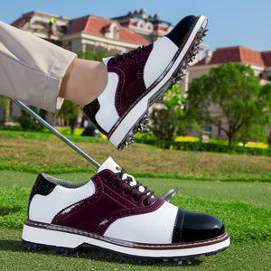 Fairwayspike Genuine Leather Golf Shoes, product view 3