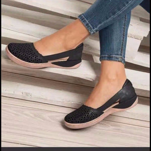 Flatline Hollow-Out Non-Slip Roman Sandals, product view 3