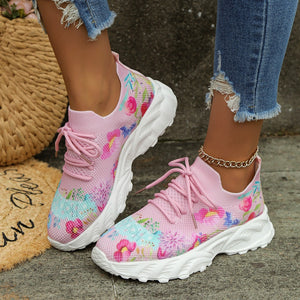 PetalWalk Canvas Wedge Shoes, product view 2
