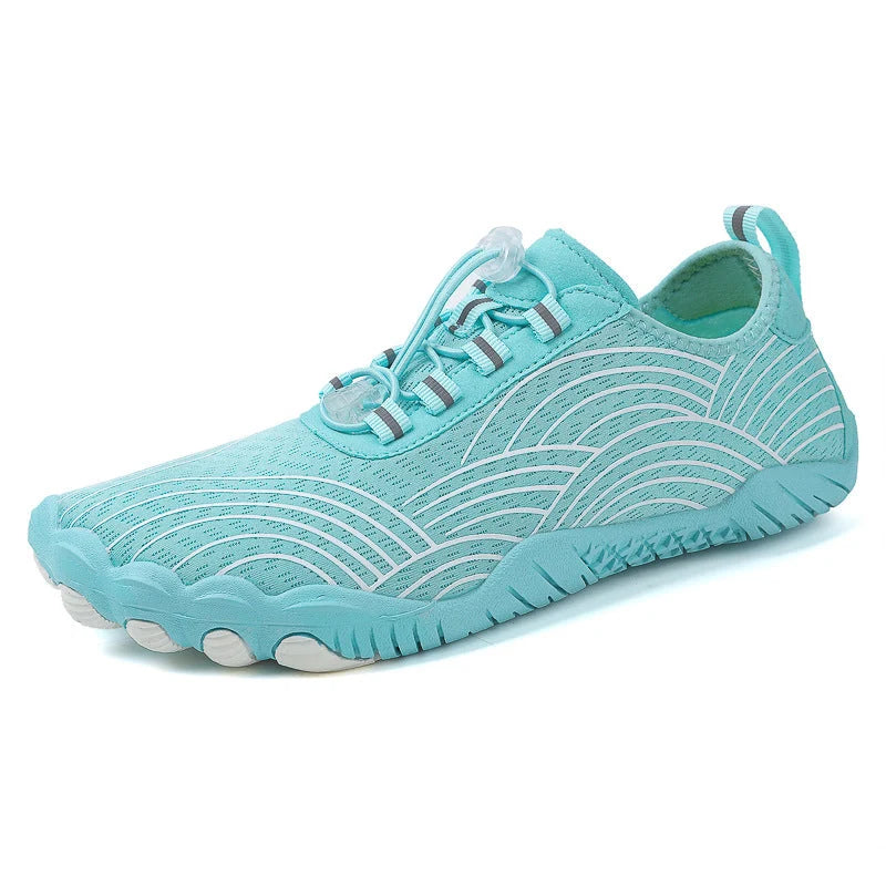 AirStride lightweight barefoot-style sneaker for late-summer walking