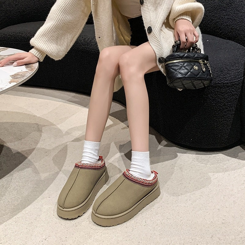 Velvetrest Fleece-Lined Winter Shoes, product view 4