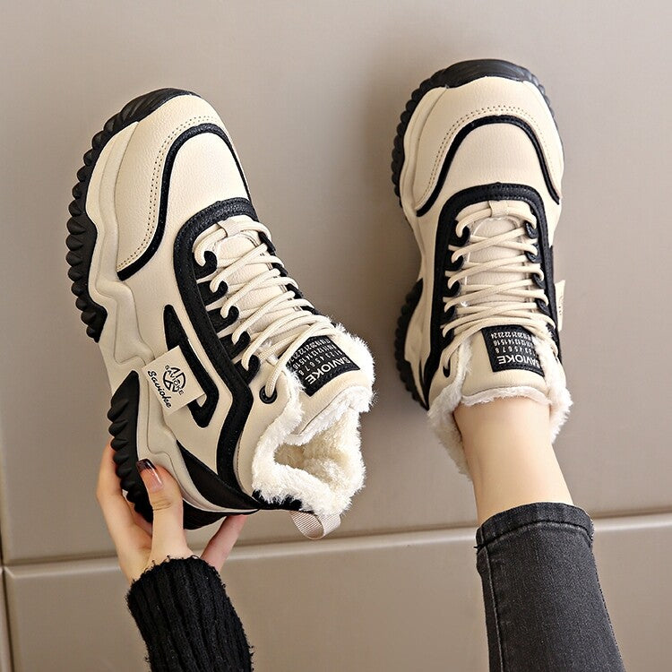 Hidewarm Genuine Leather Snow Boots, product view 5