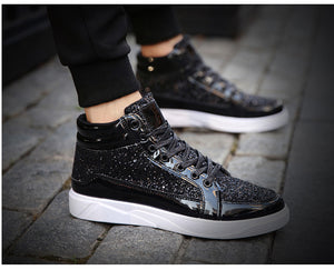UrbanBoot Sneaker Boots in Metallic Finish, product view 14