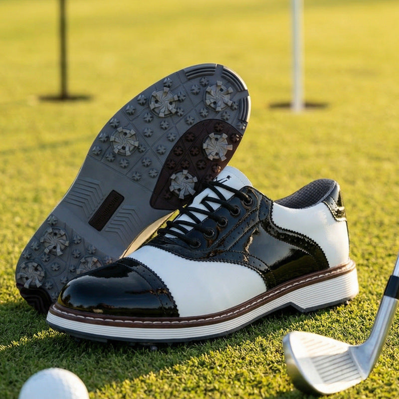 Fairwayspike Genuine Leather Golf Shoes, product view 5