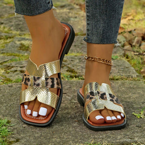 SlipShine One-Strap Flat Slip-On Sandals, product view 3