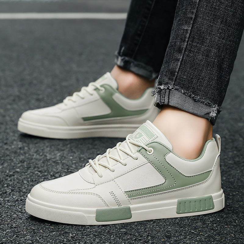 Kesston Row Leather Low-Top Sneakers, product view 3