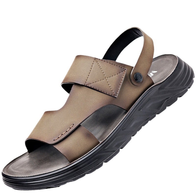 Shorecruise Leather Beach Sandals, product view 1
