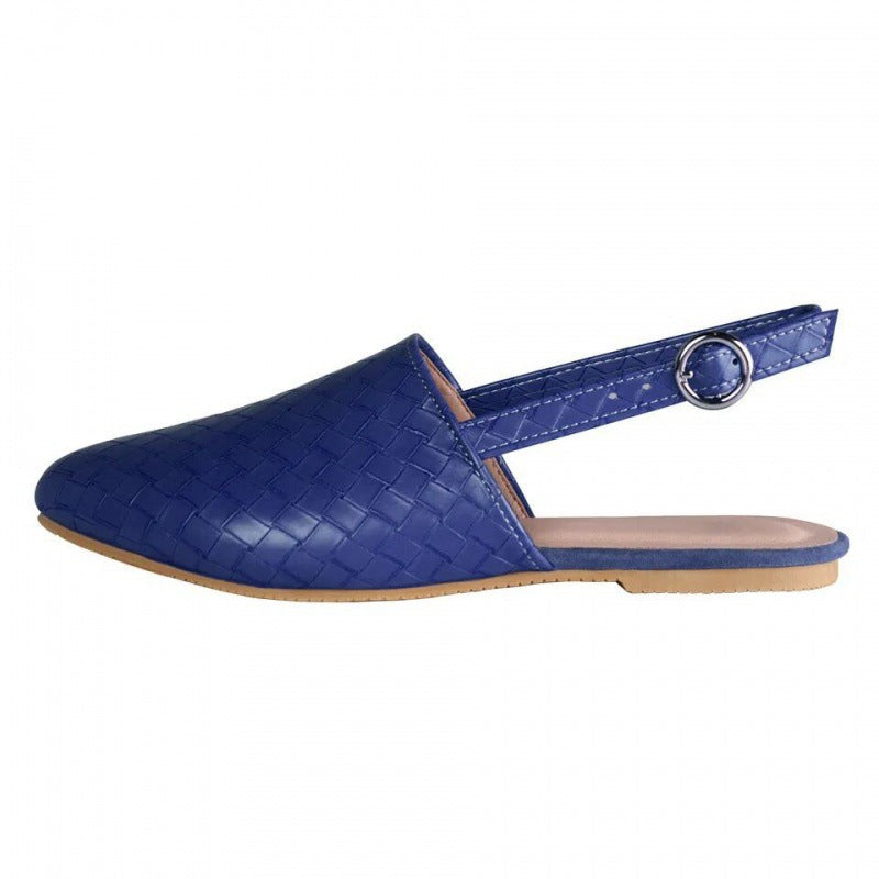 Weavestep Woven Slip-On Slingback Sandals, product view 7