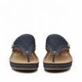 HerringStep Herringbone Strap Wedge Sandals