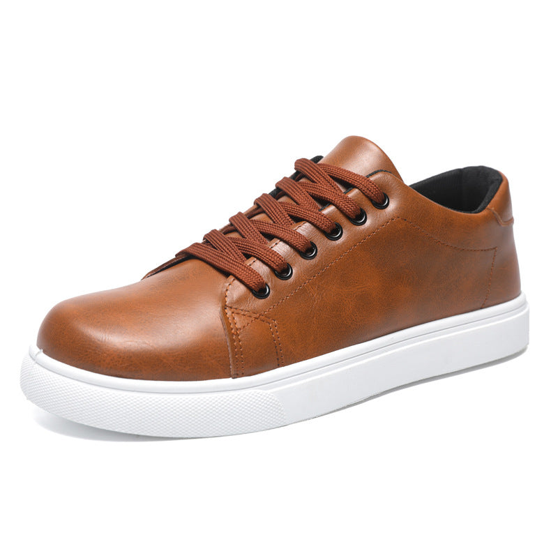 Cobbler Lane Leather Casual Sneakers, product view 1