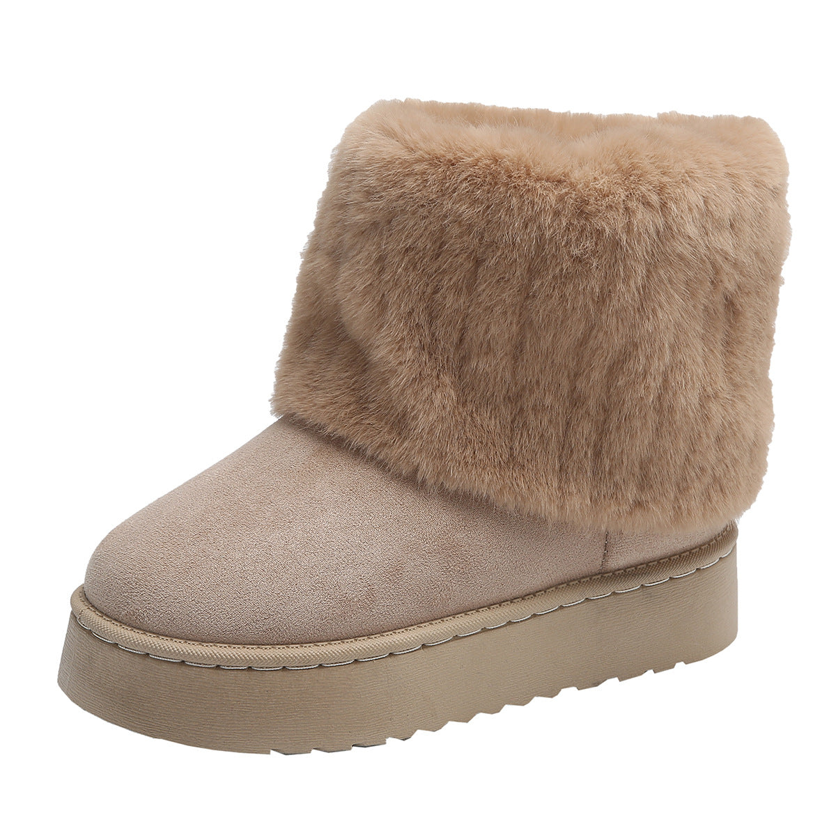 SuedeHaven Women's Plush Winter Boots