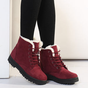 Snowtrek Waterproof Suede Winter Boots, product view 9