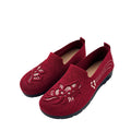 BloomStep Embroidered Canvas Flats, product view 1