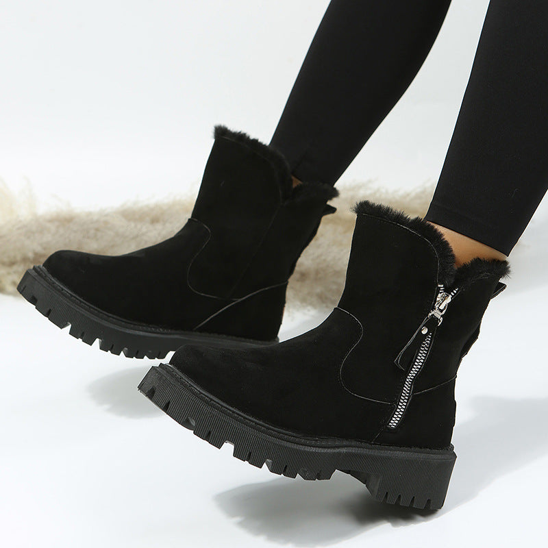 Plushcalf Fleece-Lined Winter Boots, product view 4