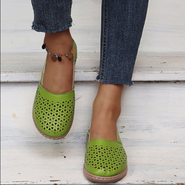 Flatline Hollow-Out Non-Slip Roman Sandals, product view 7