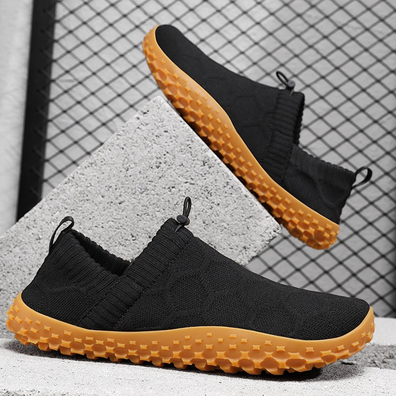 WideStride Wide-Toe Knit Barefoot Walking Shoes, product view 6