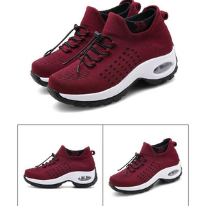 FeatherKnit Wedge Sneakers, product view 2