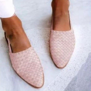 Weavestep Woven Slip-On Slingback Sandals, product view 3
