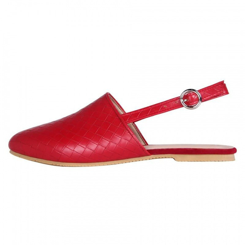 Weavestep Woven Slip-On Slingback Sandals, product view 5