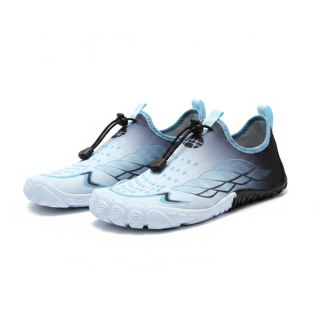 AquaToes Five-Toe Quick-Dry Barefoot Water Shoes