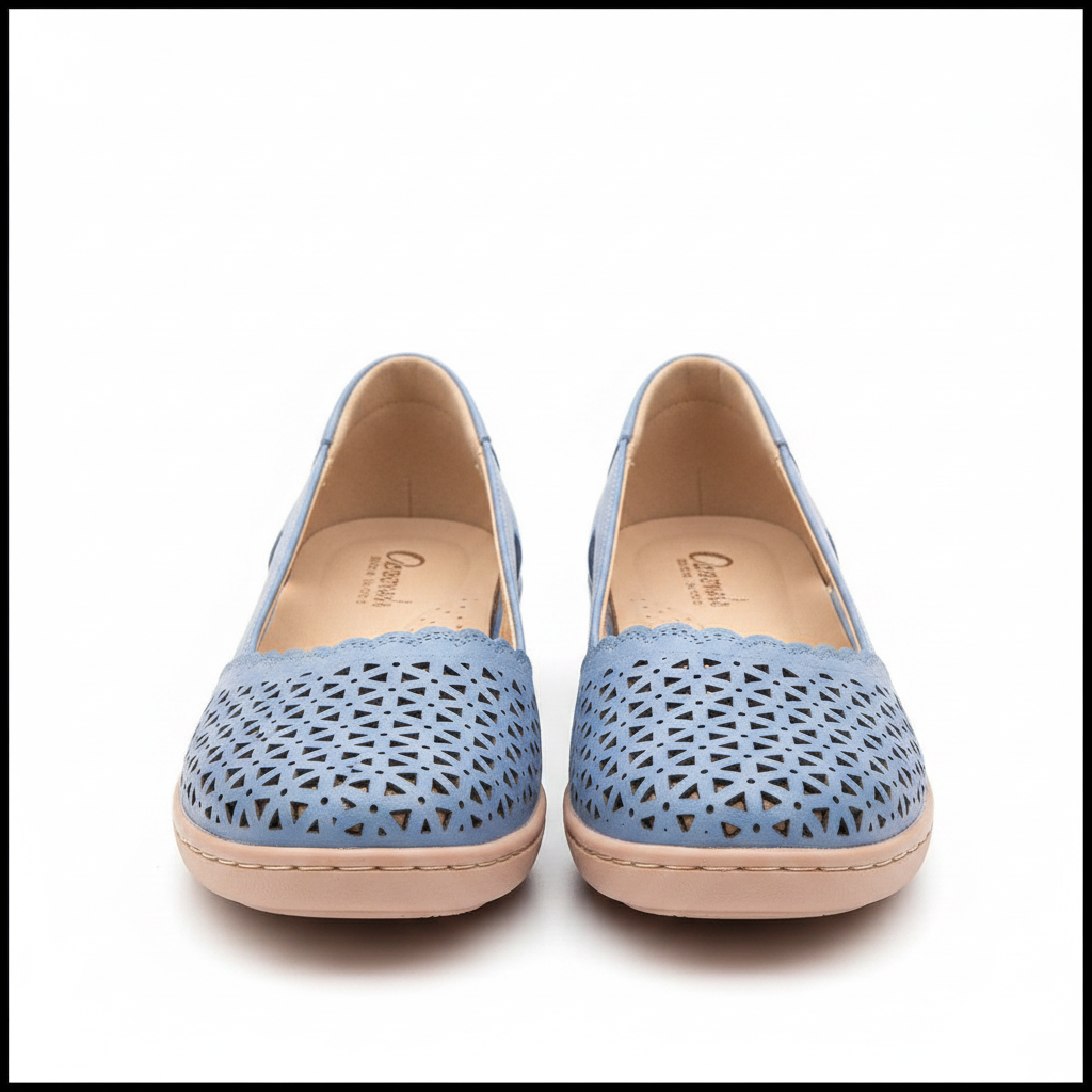 Flatline Hollow-Out Non-Slip Roman Sandals