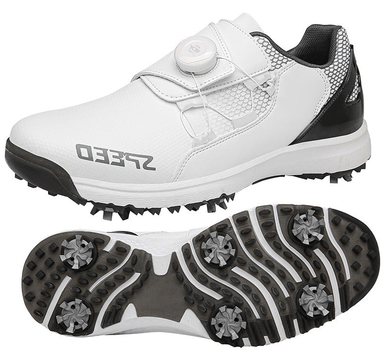 TwistLock Golf Shoes with Removable Spikes