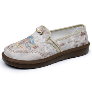 CottageEase Embroidered Slip-Ons, product view 3