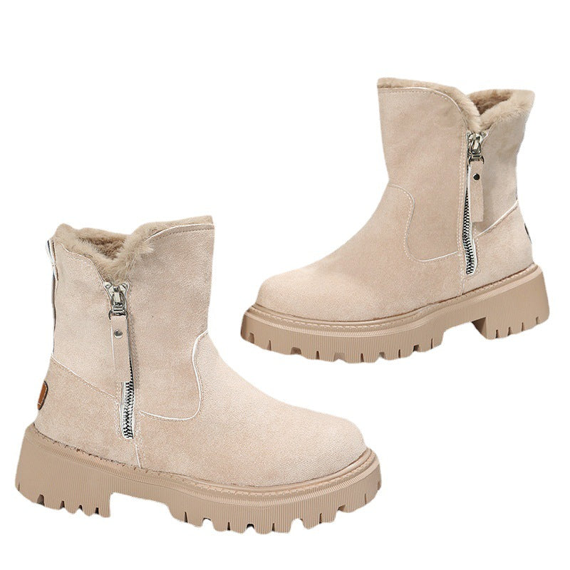 Plushcalf Fleece-Lined Winter Boots, product view 1