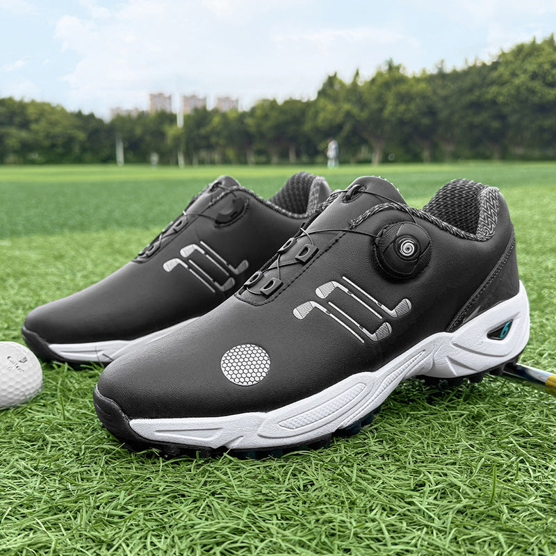 Fairwaygrip Spiked Rotating-Lace Golf Shoes, product view 2