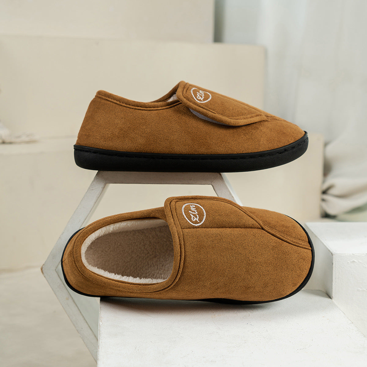 Furlatch Warm Winter Velcro Slippers, product view 9