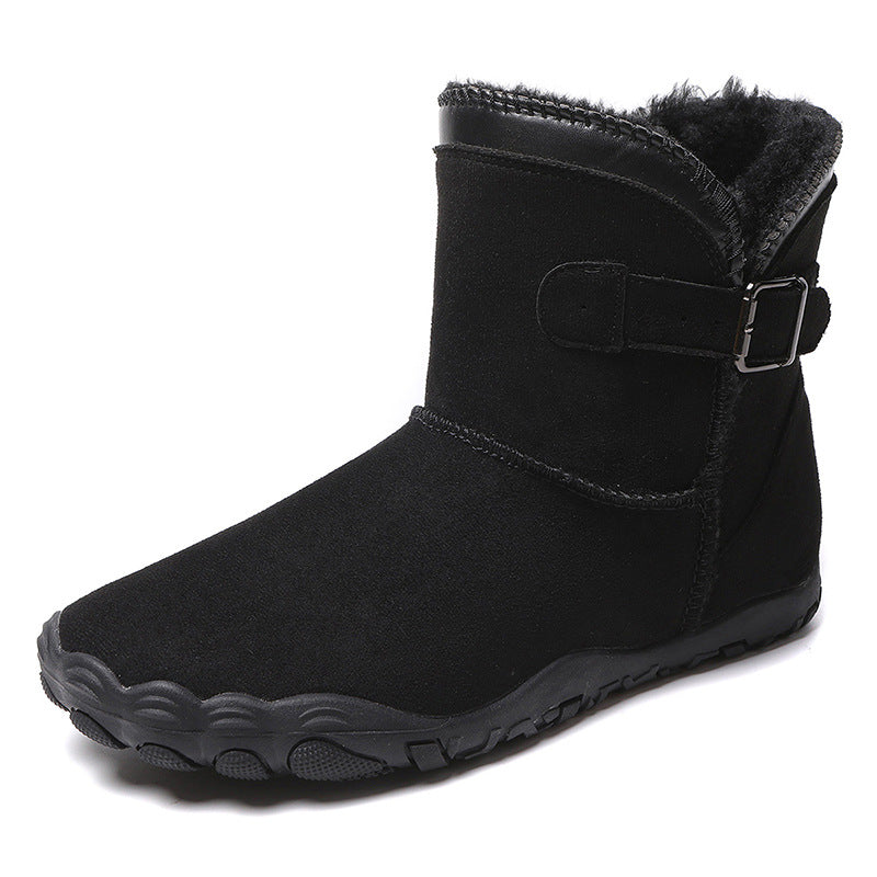 Frostwalk Anti-Slip Suede Snow Boots, product view 1