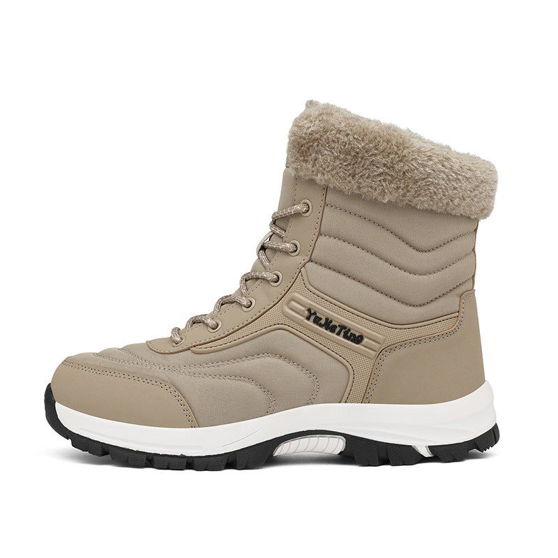 FrostComfort Fleece-Lined Winter Snow Boots