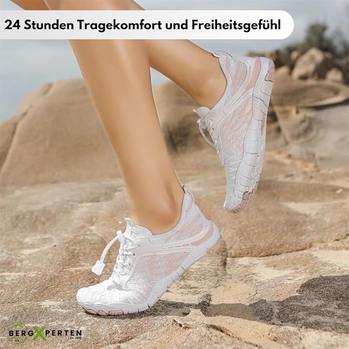 Elorvian MoveEase fit detail showing foot-shaped last